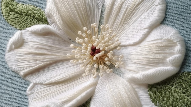 Broderie tradițională pe pânză